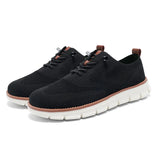 New Lightweight Lace Casual Men's Shoes Breathable Flying Woven Oleals Outdoor Sports Walking Shoes Men's Large