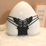 Life Year Hollow Big Butterfly Embroidery Solid Color Hot Fine With Thin Lace Soft Low-Waisted