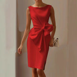 Shein Temu Bow Explosion Dress