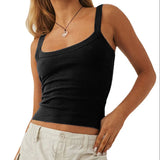 New 10-Color Optional Knitted Pure Desire Sling With Vest Repair Y2K Hot Girl Women's