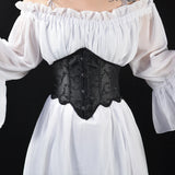 Short Model 4 Buckle Antler Embossed Flower With Beautiful-Looking Belt Ceiling Petals Under The