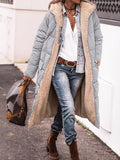 Women's Cotton Clothes Solid Color Hooded Multi-Color Optional Double-Sided Ladies Warm Thick