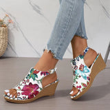 Zingj Size Wedge Sequined Sandals Female Summer 2024 New Lightweight Wedge Heighten