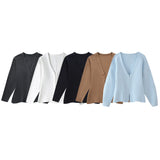 2024 New Loose-Sleeved Knitted Coat 5536160 Knitted Miniskirt 5536161