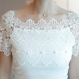 Casual Sexy Women Tops And Blouses Short Sleeve Hollow Out Fashion Elegant Blouses Women Ladies Lace Patchwork Blouse