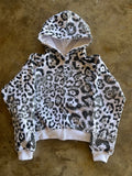 And Winter New Jacket Set Loose Street Fashion Leopard Print Retro Style Men And Women