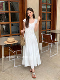 Special Price Does Not Return] Xiu Xixi 2025 Summer High-Waisted Dress Pure Desire Holiday Dress Women
