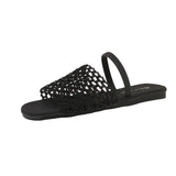 Flat Cool Drag Women Wear 2025 New Summer Net Red Holiday Roman Sandals Design