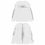 Selling Retro Water Washing Trend Pattern Casual Loose Street Style Print