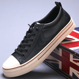 New Men's Shoes Men's Casual Leather Shoes Lightweight Breathable Trend Shoes Men's One Foot Pedal Old Beijing