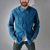 Men's Shirt 2025 New Wish Denim Cardigan Station Jacket Multi-Color