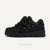 Shoes Destruction Series Street Style Black Samurai Men's Shoes Bread Shoes Low-Top Shoes Trendy Shoes Men's And Women's