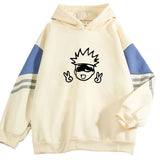 Men's Spring And Autumn 2025 Small-Caping Hooded Blouse Casual Cartoon Prints