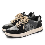 Men's Shoes 2025 New Autumn Small Design Casual Shoes Youth Net Red Pop Sports