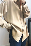 Spring Women Clothing Office Lady Shirt Female White Tops Vintage Chiffon Long Sleeve Blouse Blusa Korean Clothes