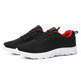 Men's Shoes 2025 Summer New Men's Large Size Lightweight Running Shoes Flying Breathable Trend Casual