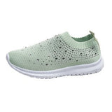Spring And Autumn New Fashion Leisure Water Drilling Flying Women's Sports Style Casual Women's Single
