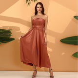 Cross-Back Sexy Tie Dress Long Dress