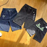 Shorts Men's Spring / Summer 2024 Trendy Denim Trousers Loose Casual