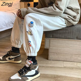 Harem Pants Women Solid Thick Warm Fleece Sweatpants Female Korean Hip Hop Loose High Waist Trousers Baggy Casual