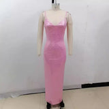 Explosion Famous Wind Dress Elegant Sling Slings Tud Dress French High