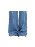 Womens Sense Of Design Jeans High Waist Wide Leg Oversize Baggy Denim Pants Streetwear Korean Style Casual Fashion Denim
