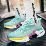 New Hollow Popcorn Soft-Soled Running Shoes Men's Training High-Ball Shock-Absorbing Breathable