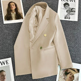 Zingj Fried Street Small Suit Jacket Female 2023 Spring And Autumn New Korean Version Web Celebrity Temperament Small Casual