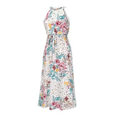 Women's Dress New Summer Sexy Fashion Milk Silk Print Floral