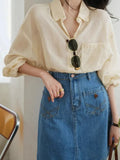 Silk Cotton Cants Breathable Sunscreen Shirt Jacket Women 2025 Spring And Summer New Design Sense Loose