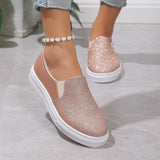 Autumn New Large-Size Women's Shoes Single Shoes Flat Shoes One Foot Casual Women's