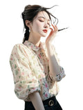 Super-Look Unique Beautiful Beautiful White POLO Collar Shirt Women 2025 Spring And Summer New Beautiful