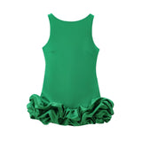 Summer Women's New Fashion Solid-Colored Sleeveless