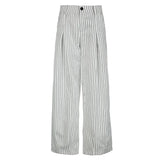 Style Lazy Loose Broad-Legged Sleeker Sleeker Sleeker Sleeker Temperament Commuting Low-Waist Fashion Thin