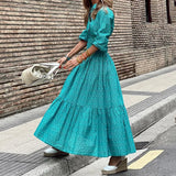 Spot Spring 2025 New Women's Casual Temperament Long-Sleeved Print Shirt