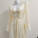 Pure Lusty Dew Back Pajamas Thin Bud Silk Silk Silk Slings Aja Skirt Short