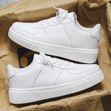 Men's Shoes Summer 2025 New Breathable Sports Leisure Flat Shoes Students Couple Small White Shoes Trendy