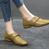 New Women PU Leather Loafers Mixed Ladies Ballet Flats Shoes Female Spring Moccasins Casual Ballerina Shoes Women's