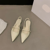 Point Summer Fairy Sandals Women 2025 New Temperament Niche With Head Lady