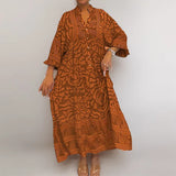 2025 New Women's Elegant Temperament Fashion Women's Clothing Print Loose