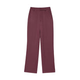 New Women's Collar Short-Sleeved Short Coat Straight Trousers 8491053