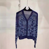 Spring And Summer New Niche Design Knitted Cardigan Sweet Girl Style On The