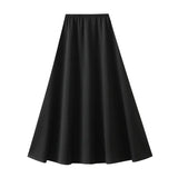 Half-Dress Woman 2025 Spring And Autumn In The Long Fishtail Bag Ass Skirt Small A Word Dress