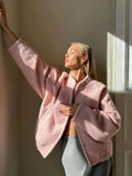 Pink Bomber Jacket- Outfit