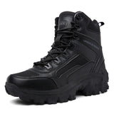 And Winter High-Top Climbing Boots Outdoor Tactical Boots Desert Boots Snow Boots Camping Large Training Shoes