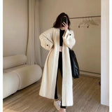 Autumn Dress Girl Korean Version Of Chic Loose Fashionable Over-Knee Heavy Knitted Pneuumbly Horse Sea Hair Sweater