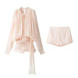 Women's Clothing Explosion Pure Lust Wind To The Waist Irregular Pendulum Dress +