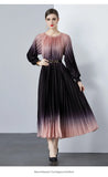 New Women's Dress Dress Oversized Dress Print 100 Folds T-Shirt With T-Shirt Holiday Casual