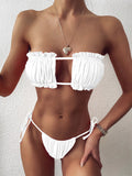 Zingj New Swimsuit Hot Sexy Folded 镂 Empty