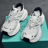 Luth's Same Silver Old Dad Shoes Women 2025 Summer New Thick-Soled Mesh Breathable Sports Casual
